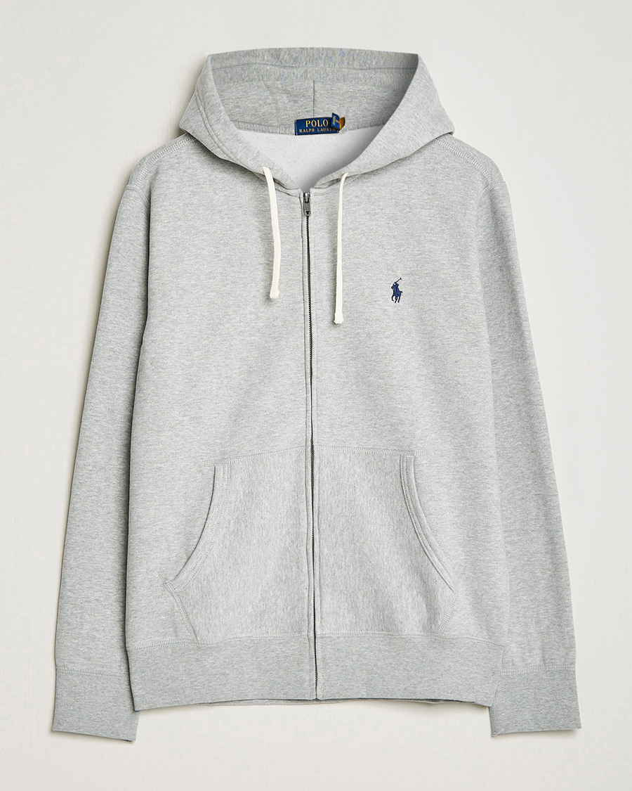 Polo Ralph Lauren Fleece Full Zip Hoodie Andover Heather en