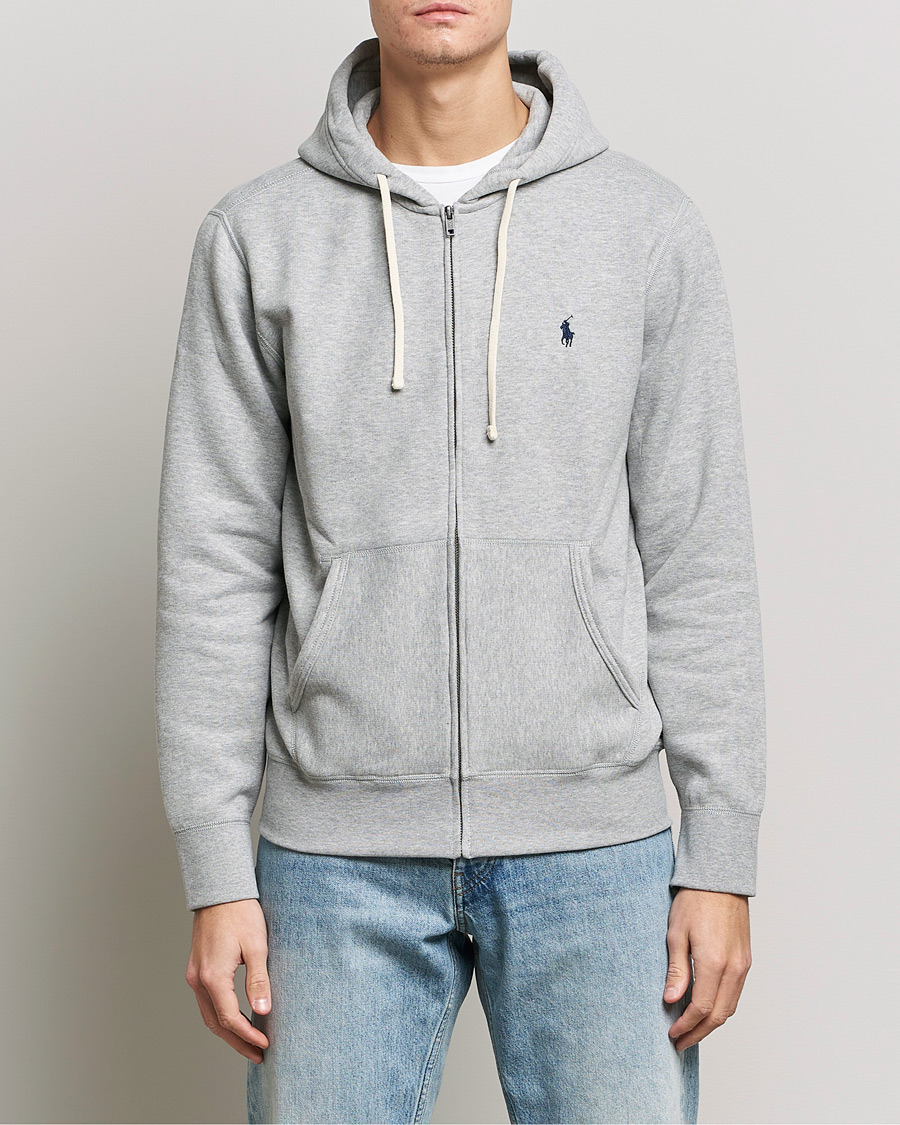 Hombres | Jerséis y prendas de punto | Polo Ralph Lauren | Fleece Full Zip Hoodie Andover Heather