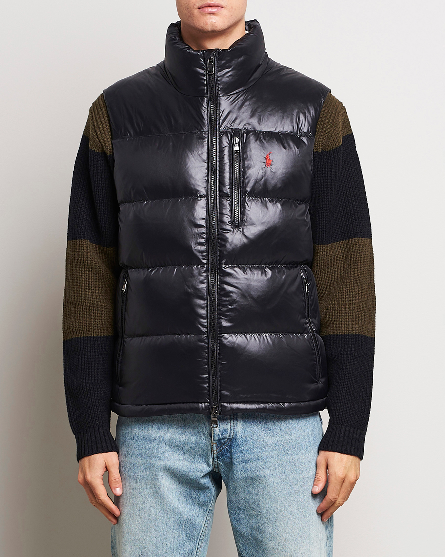 Hombres | Abrigos y chaquetas | Polo Ralph Lauren | El Cap High Gloss Down Vest Black