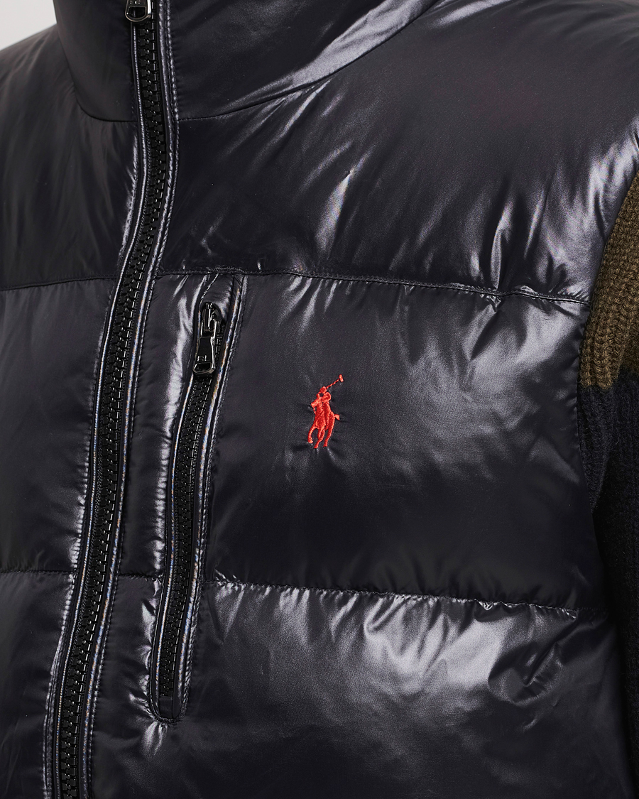 Hombres | Abrigos y chaquetas | Polo Ralph Lauren | El Cap High Gloss Down Vest Black