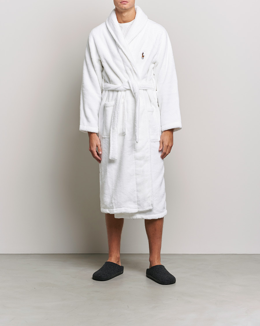 Hombres | Pijamas y batas | Polo Ralph Lauren | Cotton Terry Robe White White