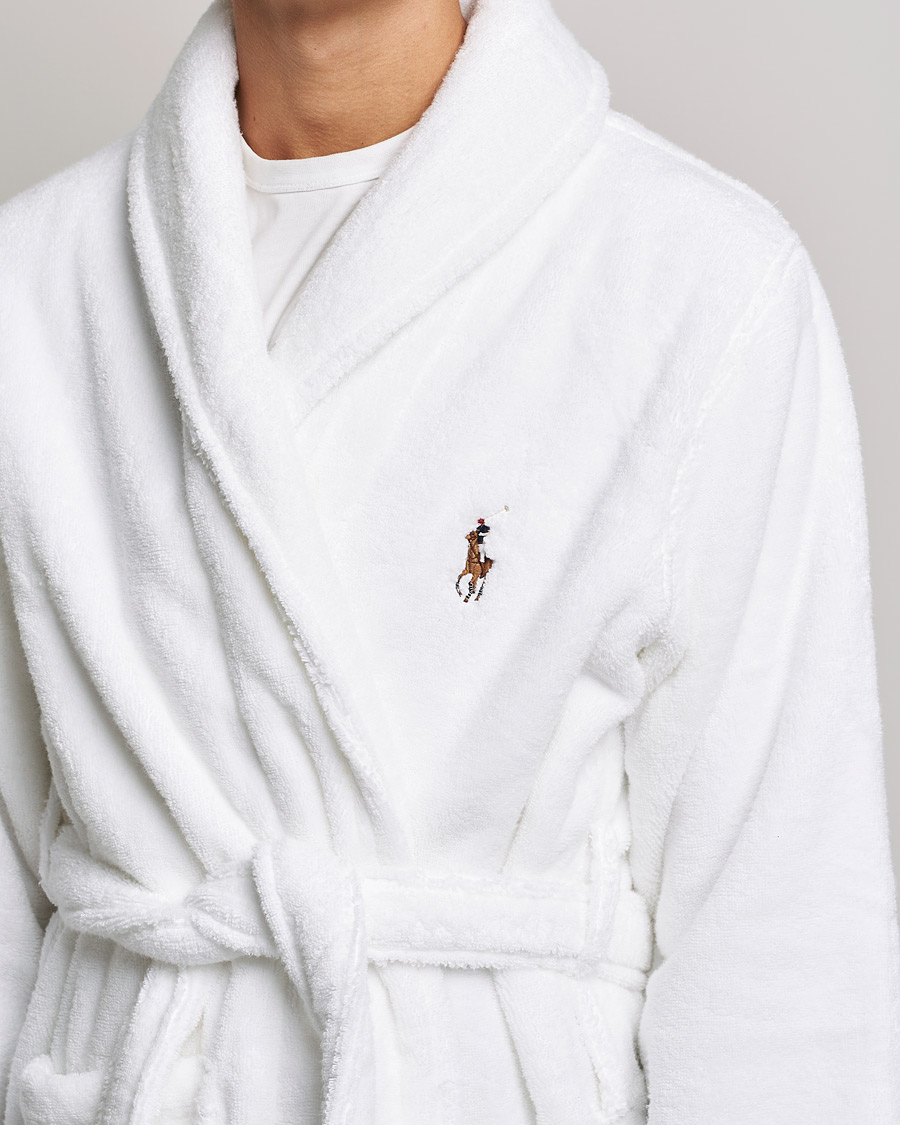 Hombres | Pijamas y batas | Polo Ralph Lauren | Cotton Terry Robe White White