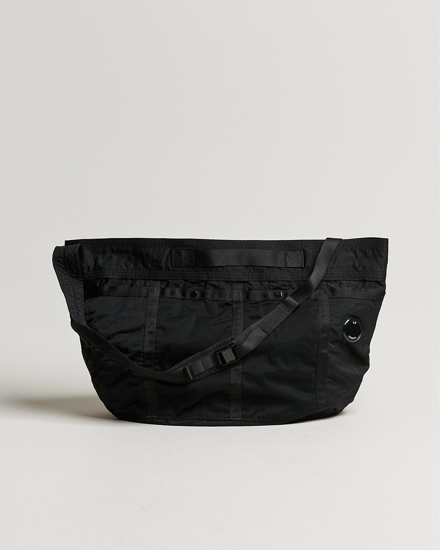 Hombres | C.P. Company Nylon B Large Tote Bag Black | C.P. Company | Nylon B Large Tote Bag Black