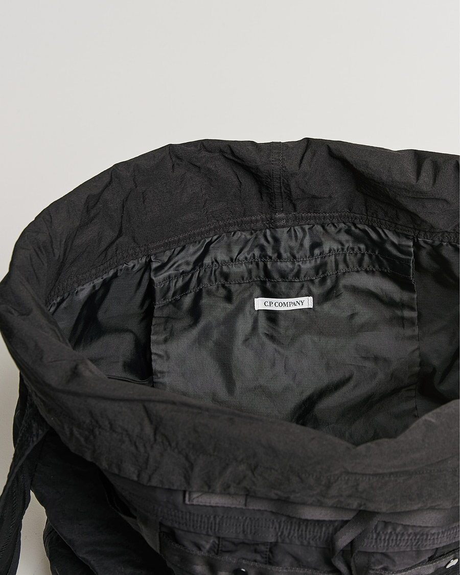 Hombres | C.P. Company Nylon B Large Tote Bag Black | C.P. Company | Nylon B Large Tote Bag Black