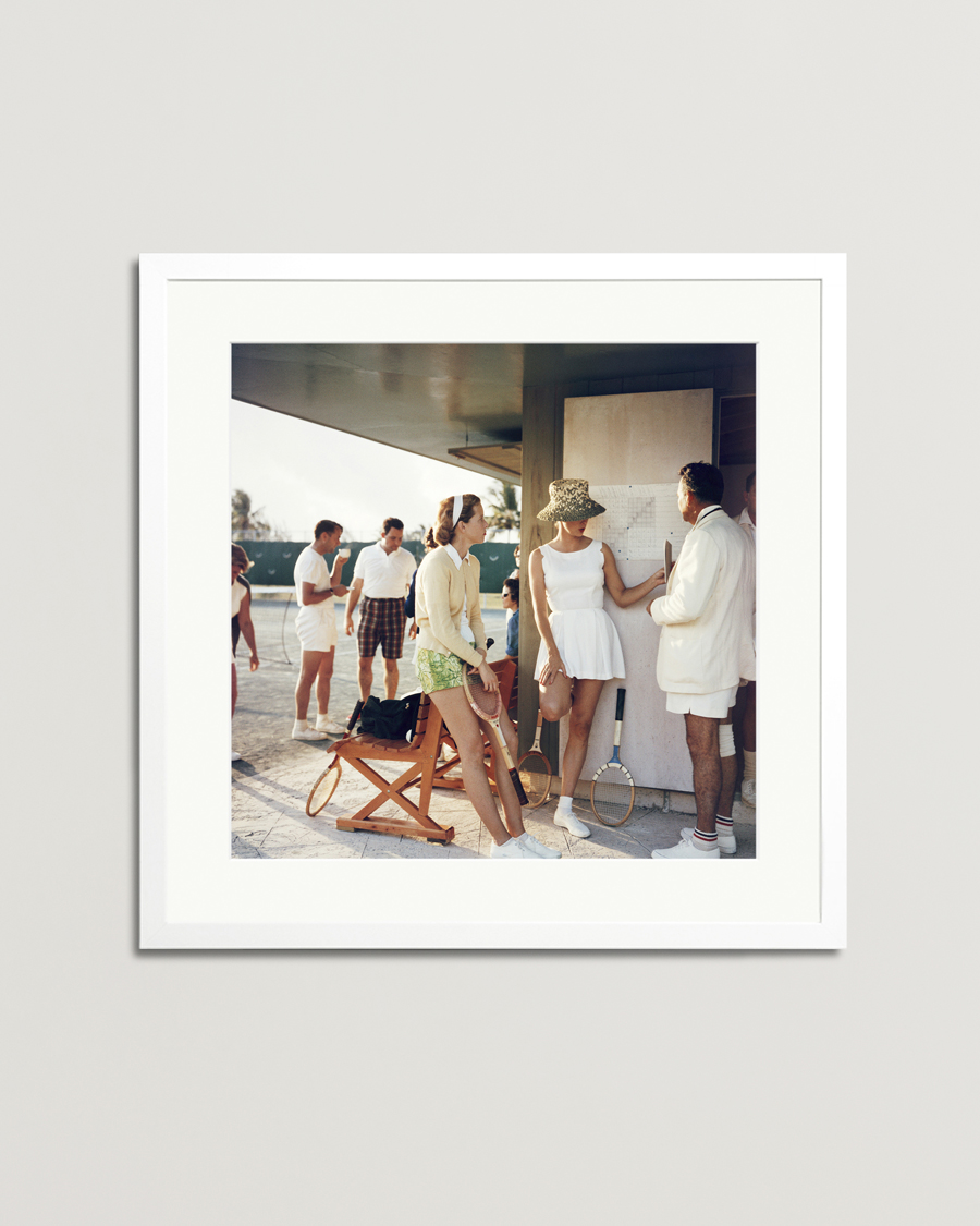 Hombres | Pósteres | Sonic Editions | Framed Slim Aarons Tennis In The Bahamas
