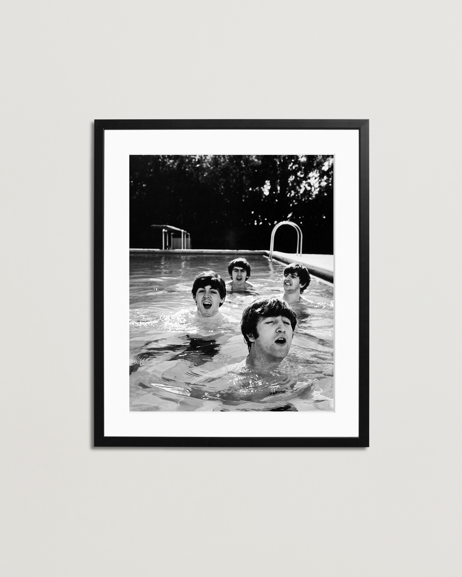 Hombres | Pósteres | Sonic Editions | Framed Beatles Taking A Dip