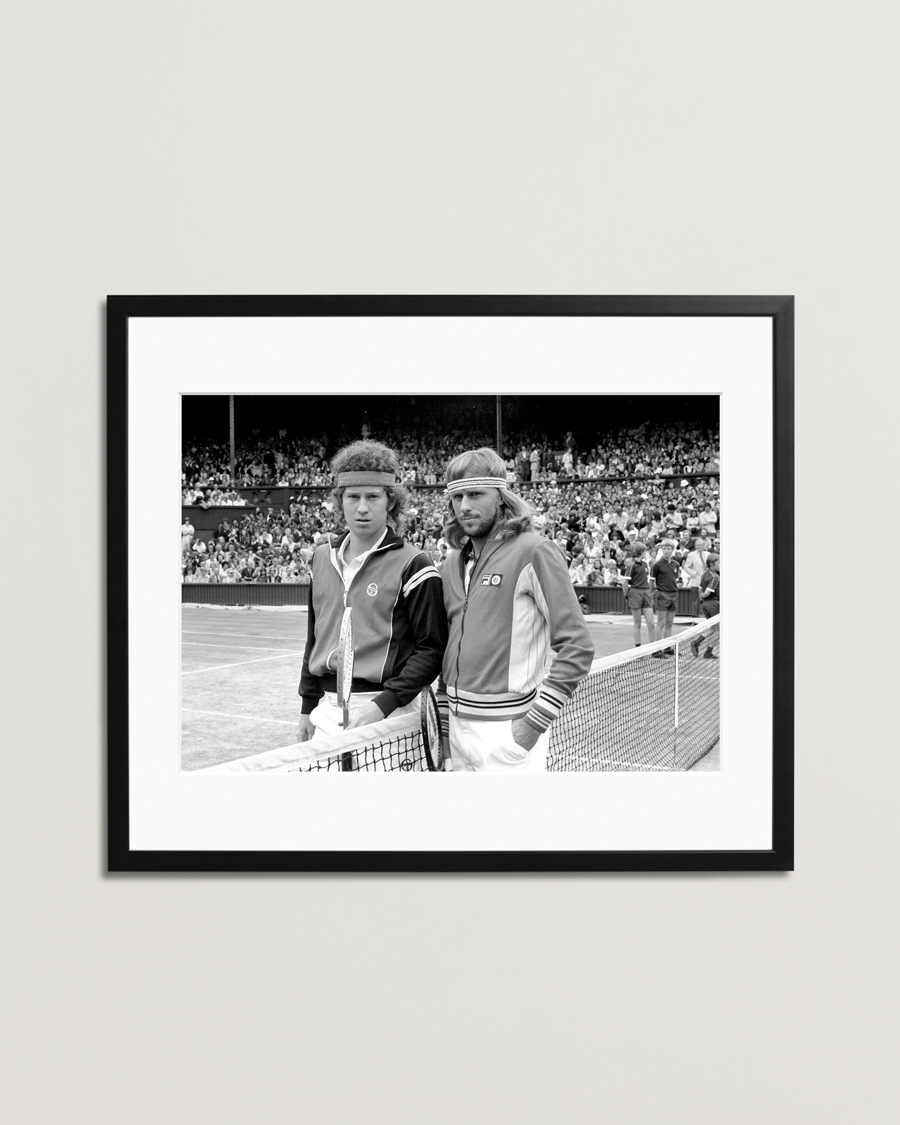 Hombres | Pósteres | Sonic Editions | Framed Wimbledon 1980 Mens Final