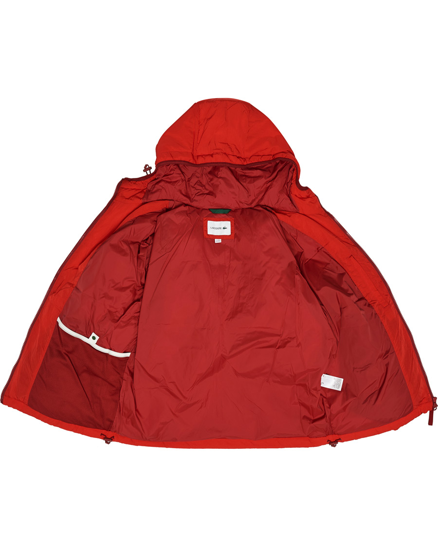 Hombres | Abrigos y chaquetas | Lacoste | Down Hooded Jacket Red