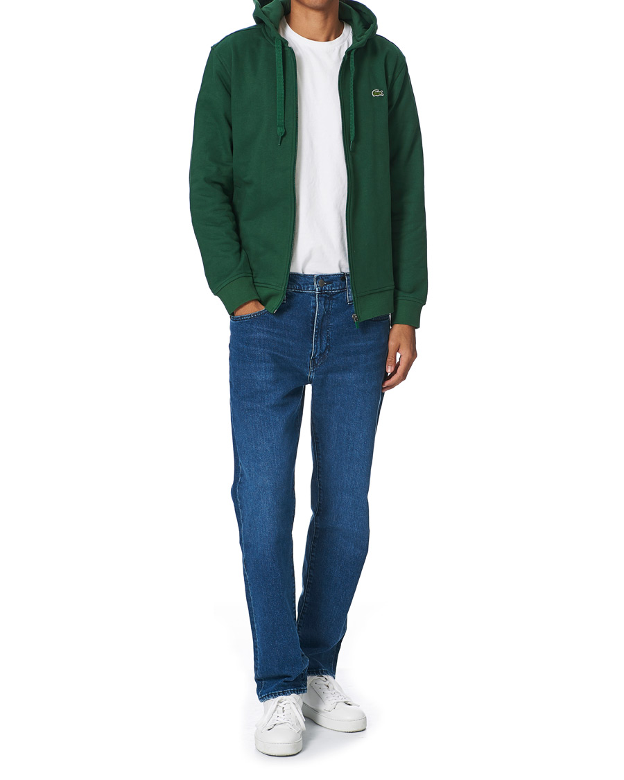 Hombres | Jerséis y prendas de punto | Lacoste | Full Zip Hood Vert Green