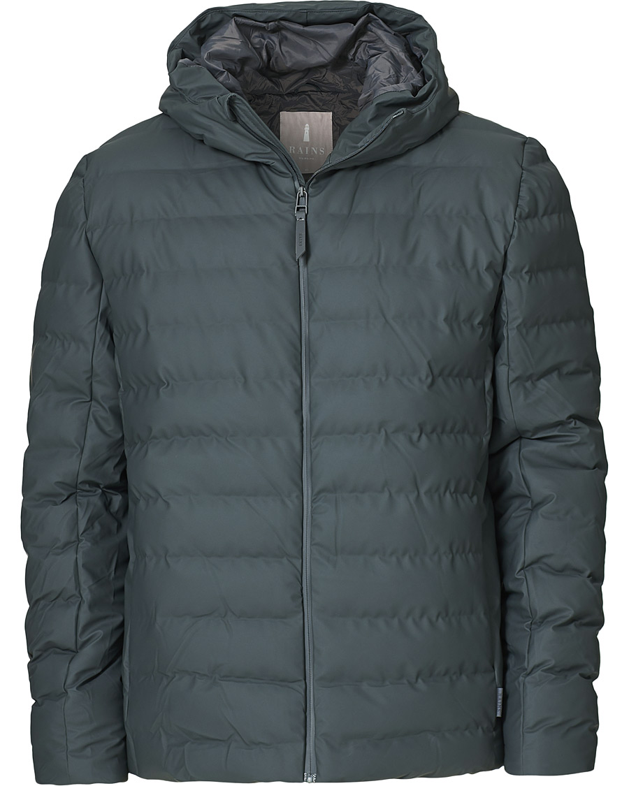 Hombres | Abrigos y chaquetas | RAINS | Waterproof Trekker Hooded Jacket Slate