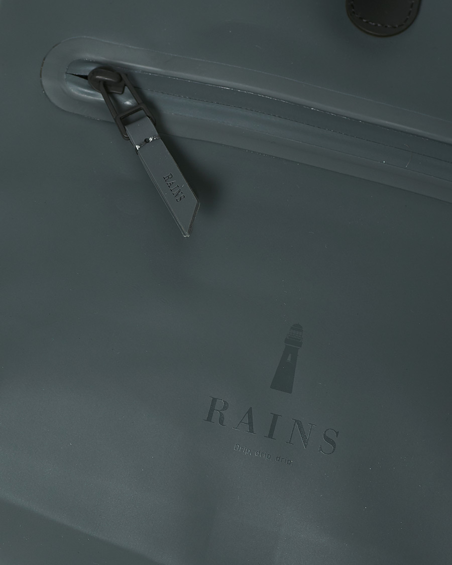 Hombres | RAINS Rolltop Rucksack Slate Grey | RAINS | Rolltop Rucksack Slate Grey