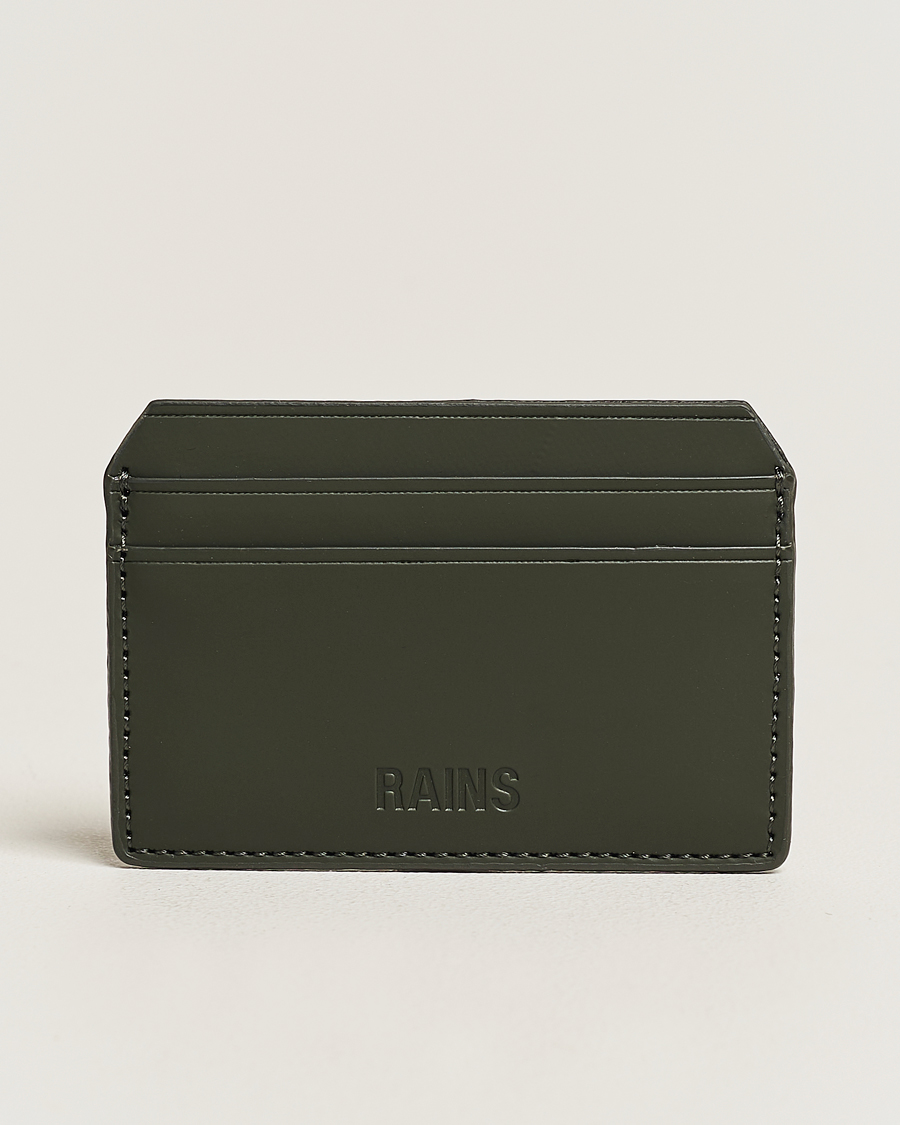 Hombres | RAINS Card Holder Green | RAINS | Card Holder Green