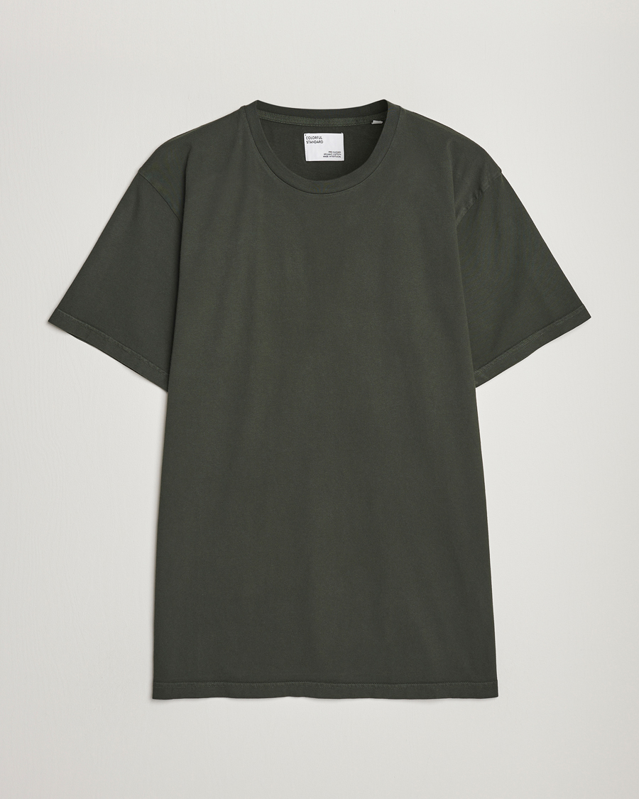 Hombres | Camisetas | Colorful Standard | Classic Organic T-Shirt Hunter Green
