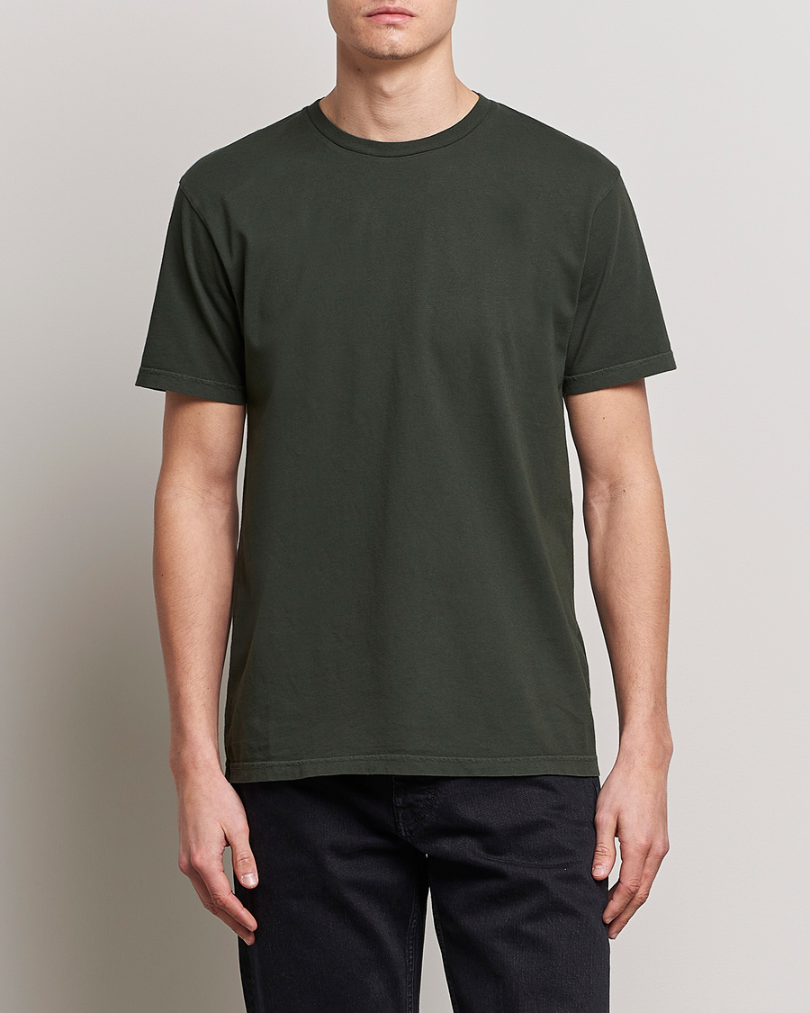 Hombres | Camisetas de manga corta | Colorful Standard | Classic Organic T-Shirt Hunter Green