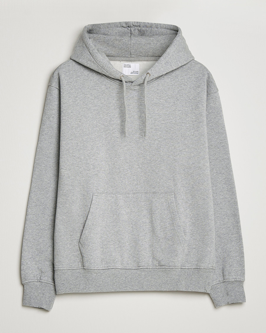 Hombres | Jerséis y prendas de punto | Colorful Standard | Classic Organic Hood Heather Grey