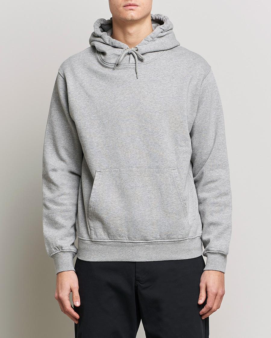 Hombres | Jerséis y prendas de punto | Colorful Standard | Classic Organic Hood Heather Grey