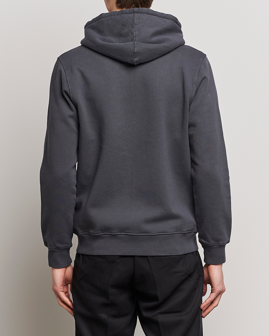 Hombres | Jerséis y prendas de punto | Colorful Standard | Classic Organic Full Zip Hood Lava Grey