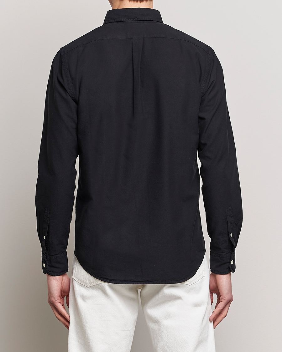 Hombres | Camisas | Colorful Standard | Classic Organic Oxford Button Down Shirt Deep Black