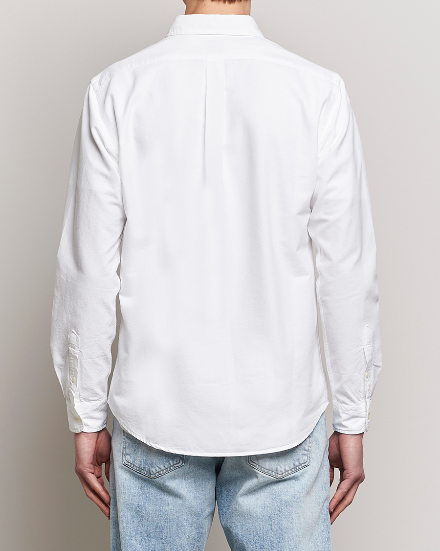 Hombres | Camisas | Colorful Standard | Classic Organic Oxford Button Down Shirt White