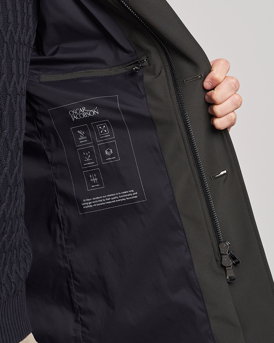 Hombres | Abrigos y chaquetas | Oscar Jacobson | Johnsson Coat Green