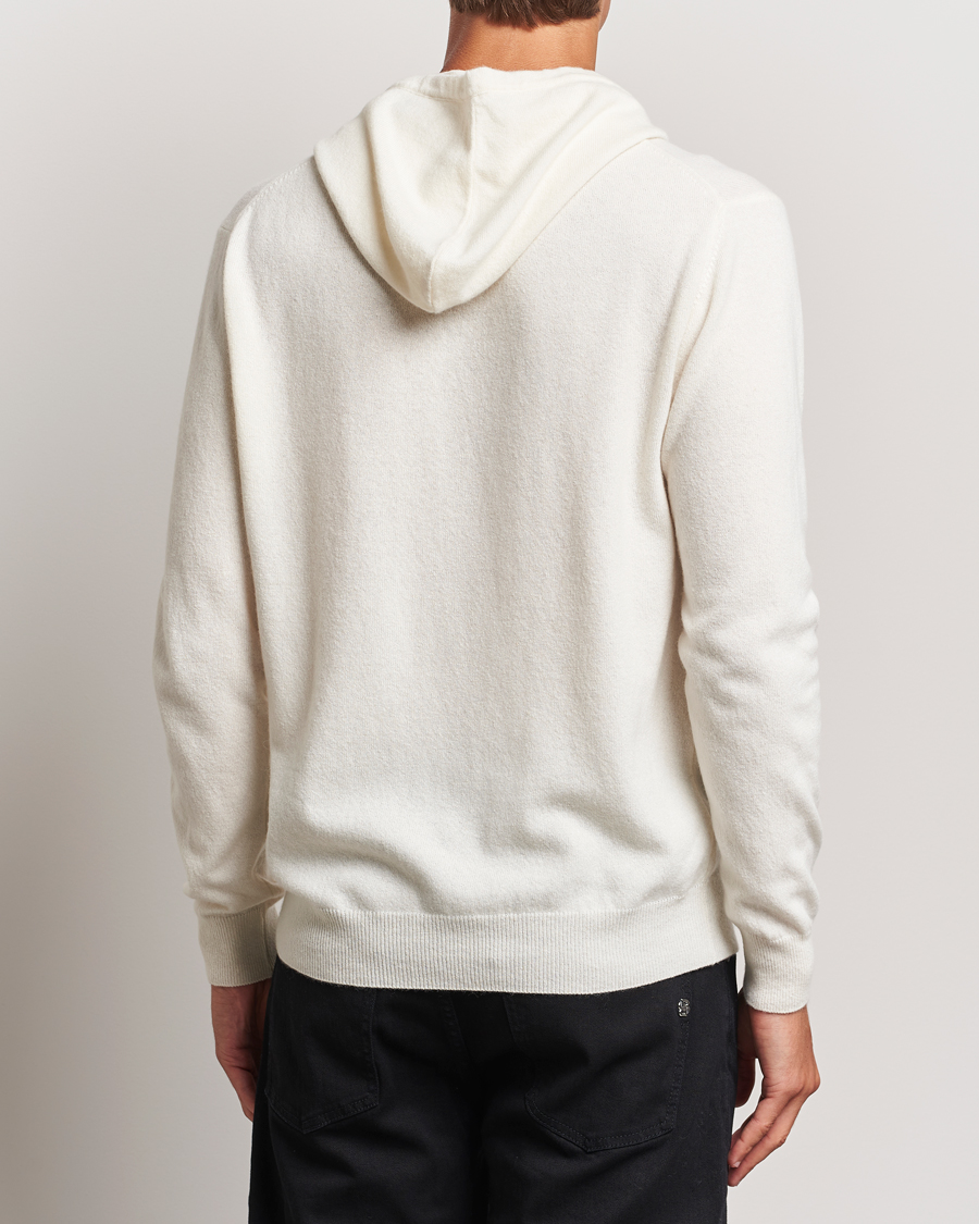 Hombres | Jerséis y prendas de punto | Oscar Jacobson | Pascal Wool/Cashmere Hoodie Creme