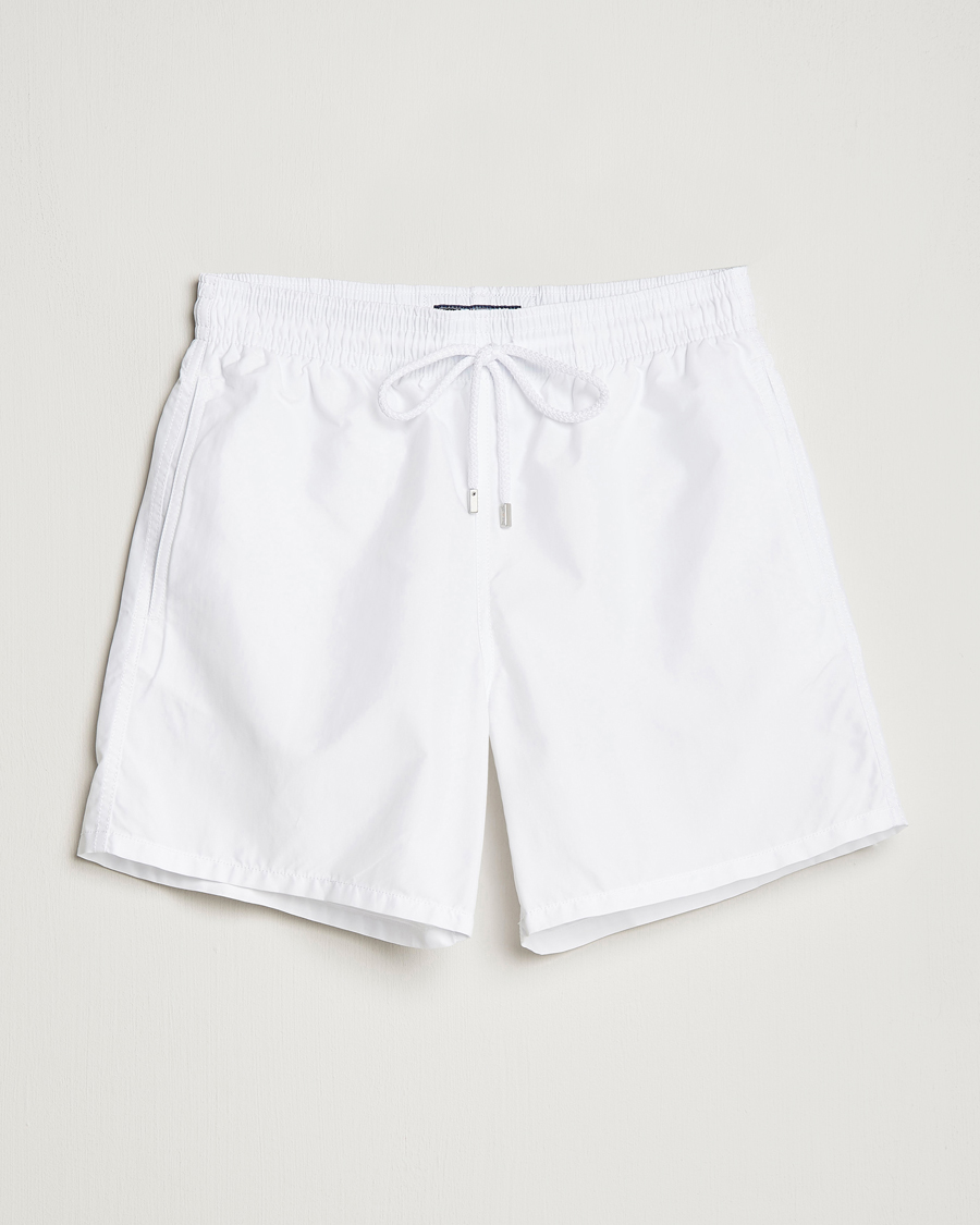 Hombres | Bañadores | Vilebrequin | Moorea Swimshorts Blanc