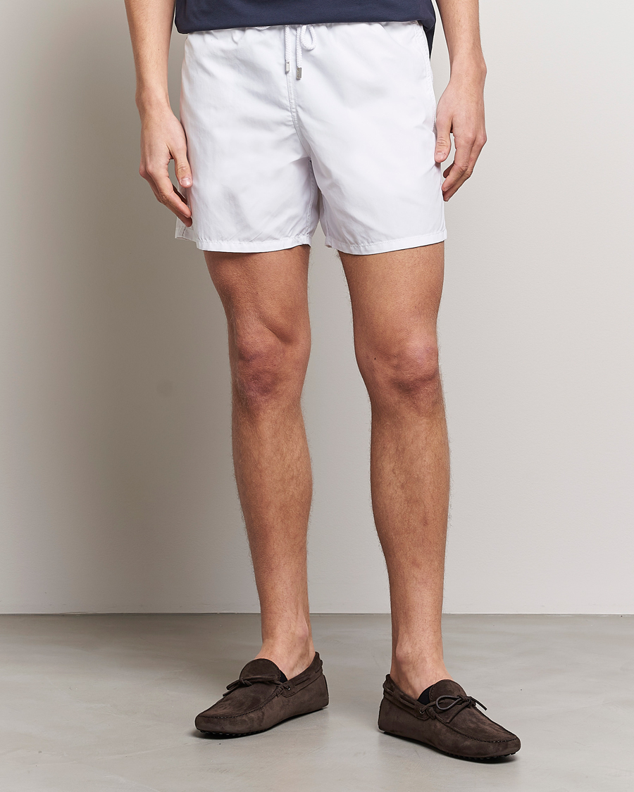Hombres | Bañadores | Vilebrequin | Moorea Swimshorts Blanc