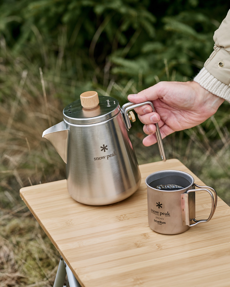 Hombres | Equipo de camping | Snow Peak | Field Barista Kettle Stainless Steel