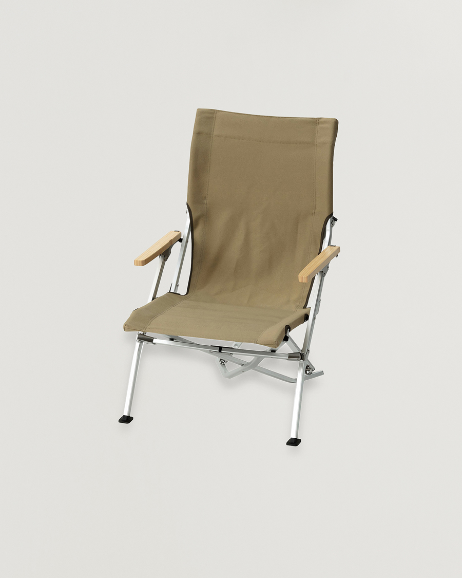 Hombres | Outdoor living | Snow Peak | Low Beach Chair Khaki
