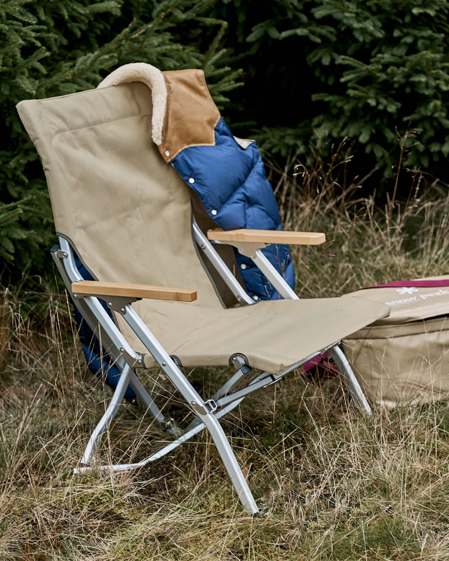 Hombres | Outdoor living | Snow Peak | Low Beach Chair Khaki