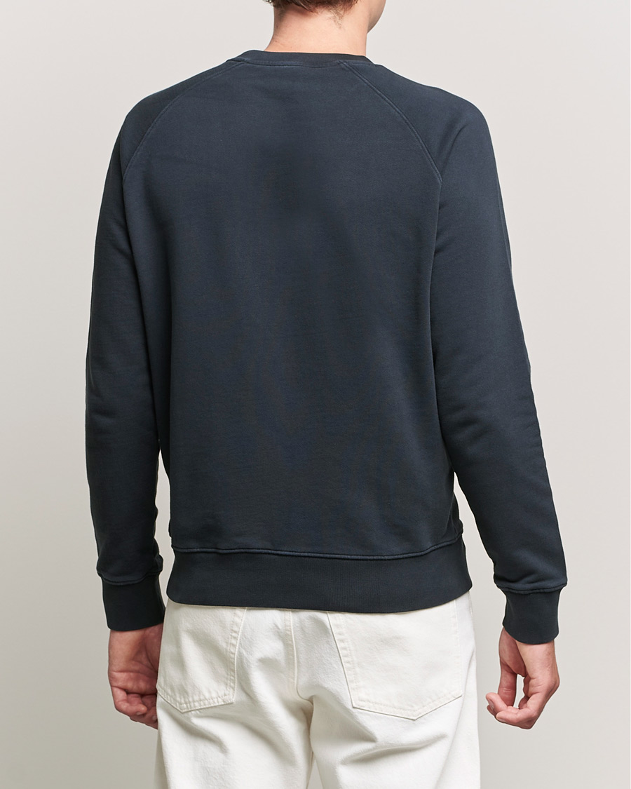 Hombres | Jerséis y prendas de punto | Maison Kitsuné | Handwriting Sweatshirt Anthracite