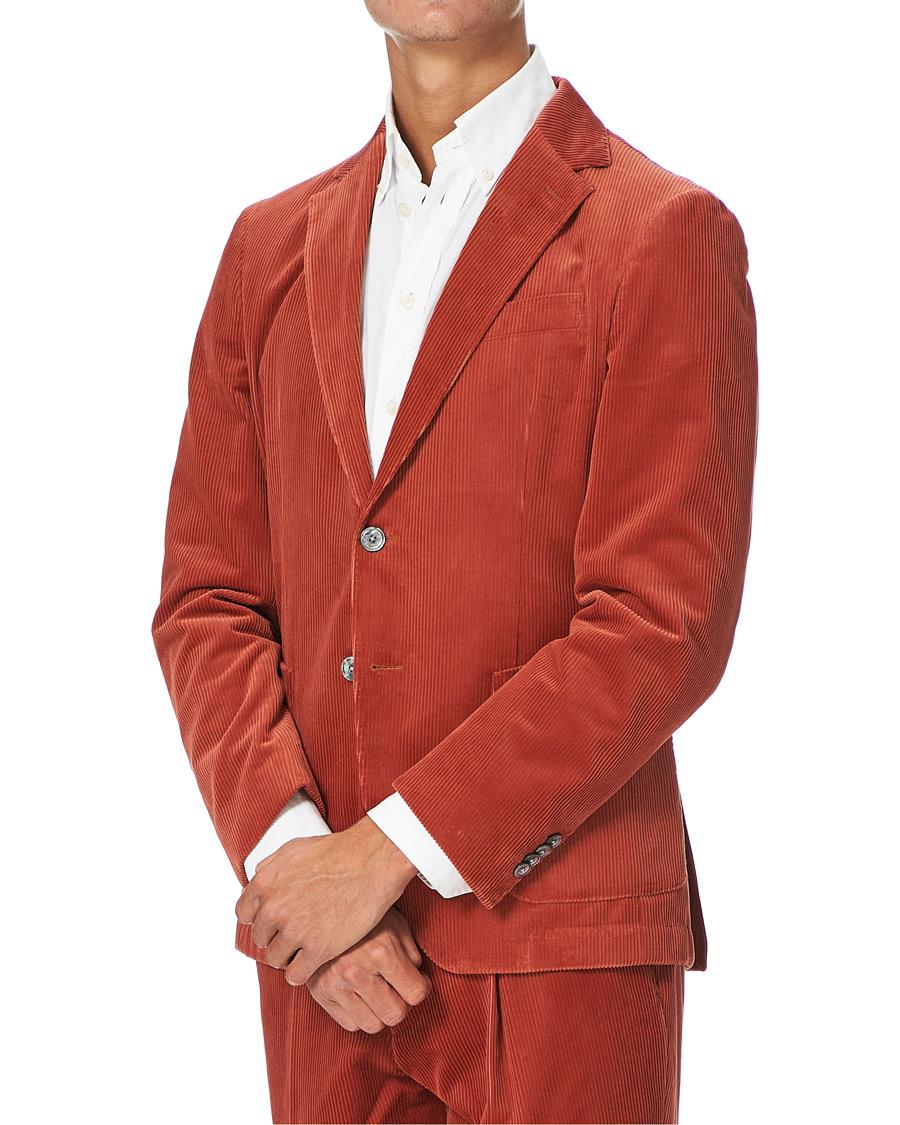Hombres | Blazers | BOSS BLACK | BOSS Hanry Corduroy Patch Pocket Blazer Medium Red