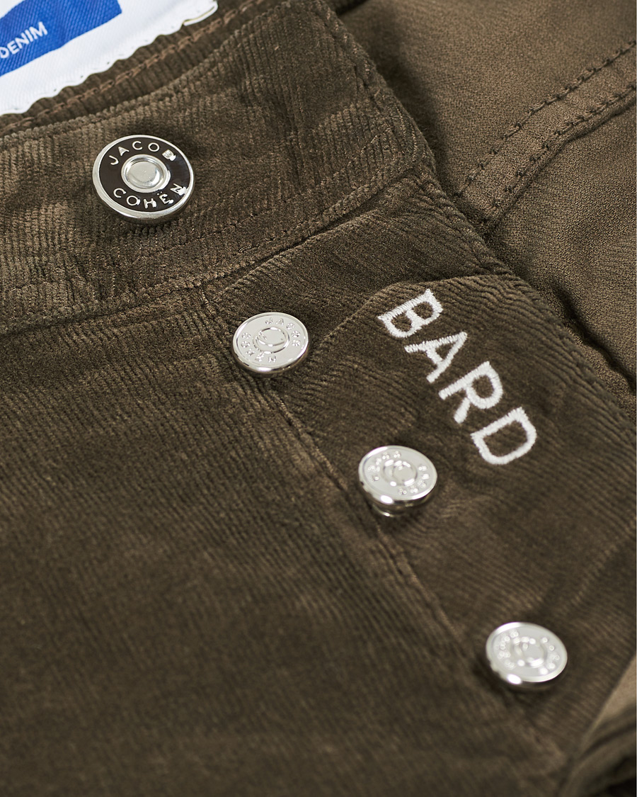 Hombres | Pantalones | Jacob Cohën | 688 Bard 5-Pocket Corduroy Trousers Brown