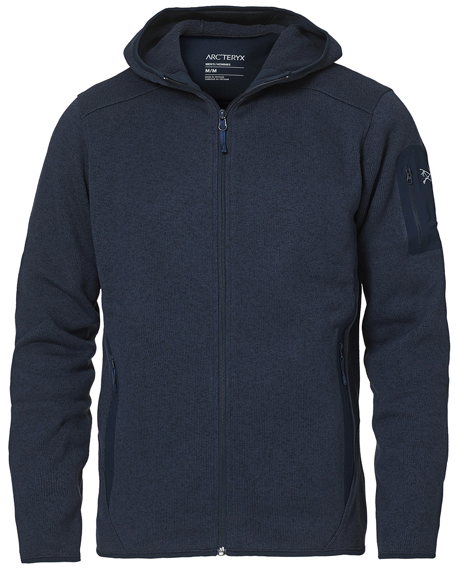 Hombres | Jerséis y prendas de punto | Arc'teryx | Covert Full Zip Hood Kingfisher Heat
