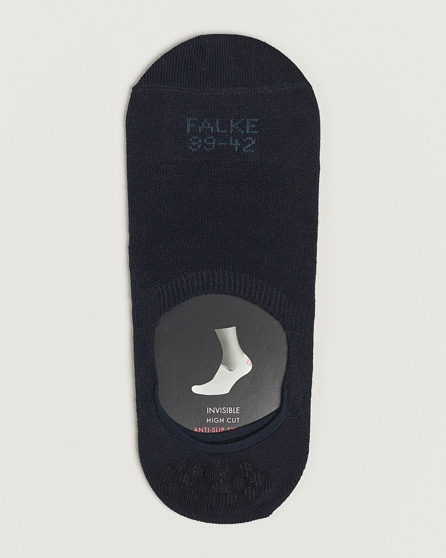 Hombres | Ropa interior y calcetines | Falke | Casual High Cut Sneaker Socks Dark Navy
