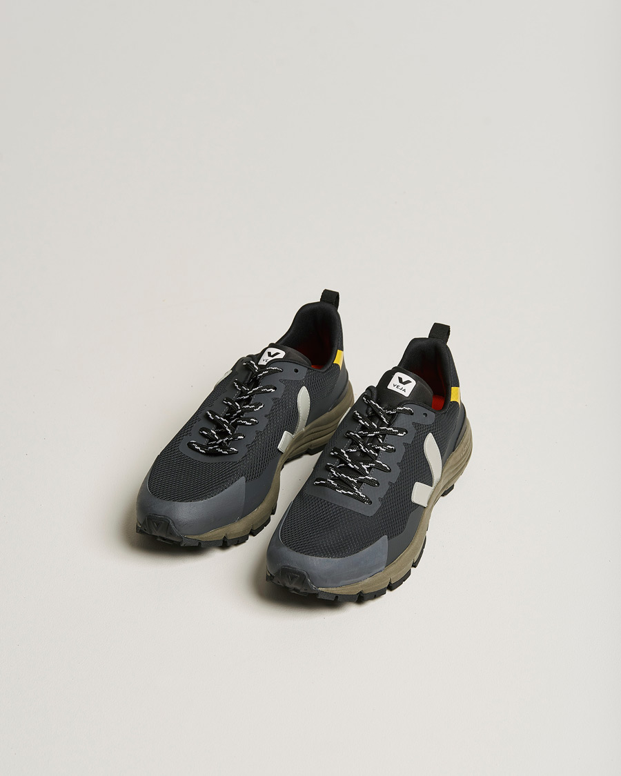 Hombres | Zapatillas negras | Veja | Dekkan Vibram Running Sneaker Black Oxford/Grey Tonic