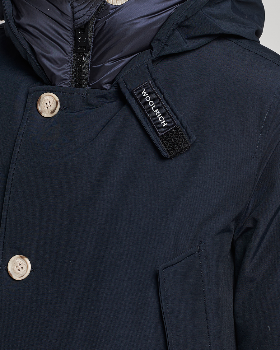 Hombres | Abrigos y chaquetas | Woolrich | Arctic Parka No Fur Melton Blue