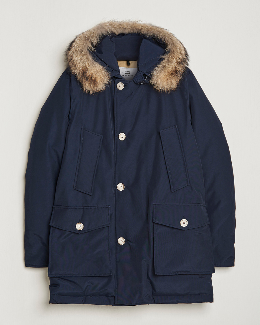 Hombres | Abrigos y chaquetas | Woolrich | Arctic Parka DF Melton Blue