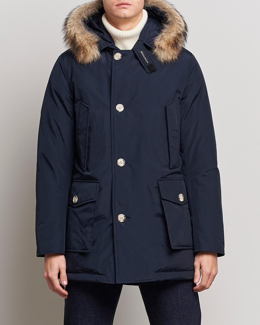 Hombres | Abrigos y chaquetas | Woolrich | Arctic Parka DF Melton Blue