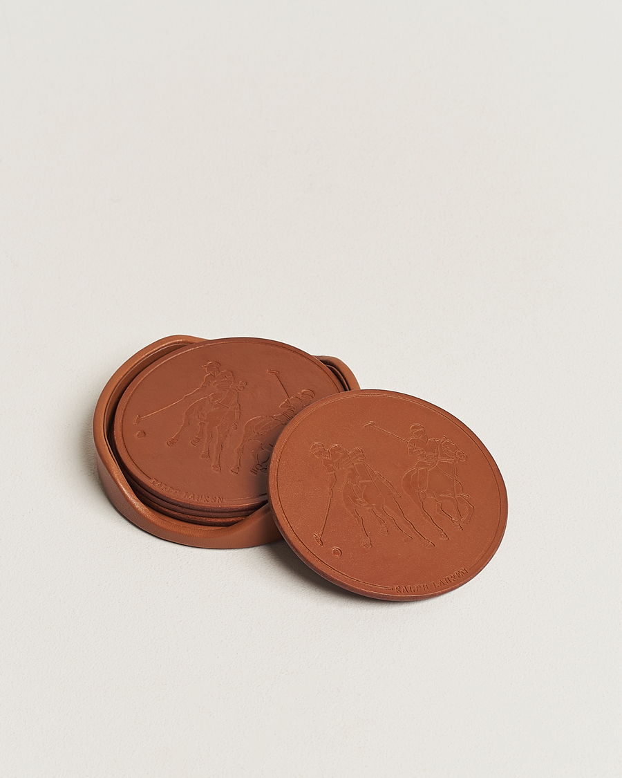 Hombres | Hogar | Ralph Lauren Home | Garrett Leather Coaster Set