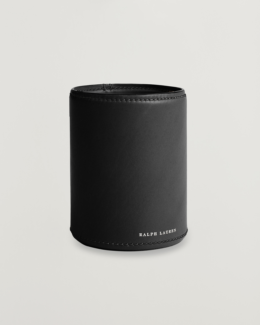 Hombres | Hogar | Ralph Lauren Home | Brennan Leather Pencil Cup Black