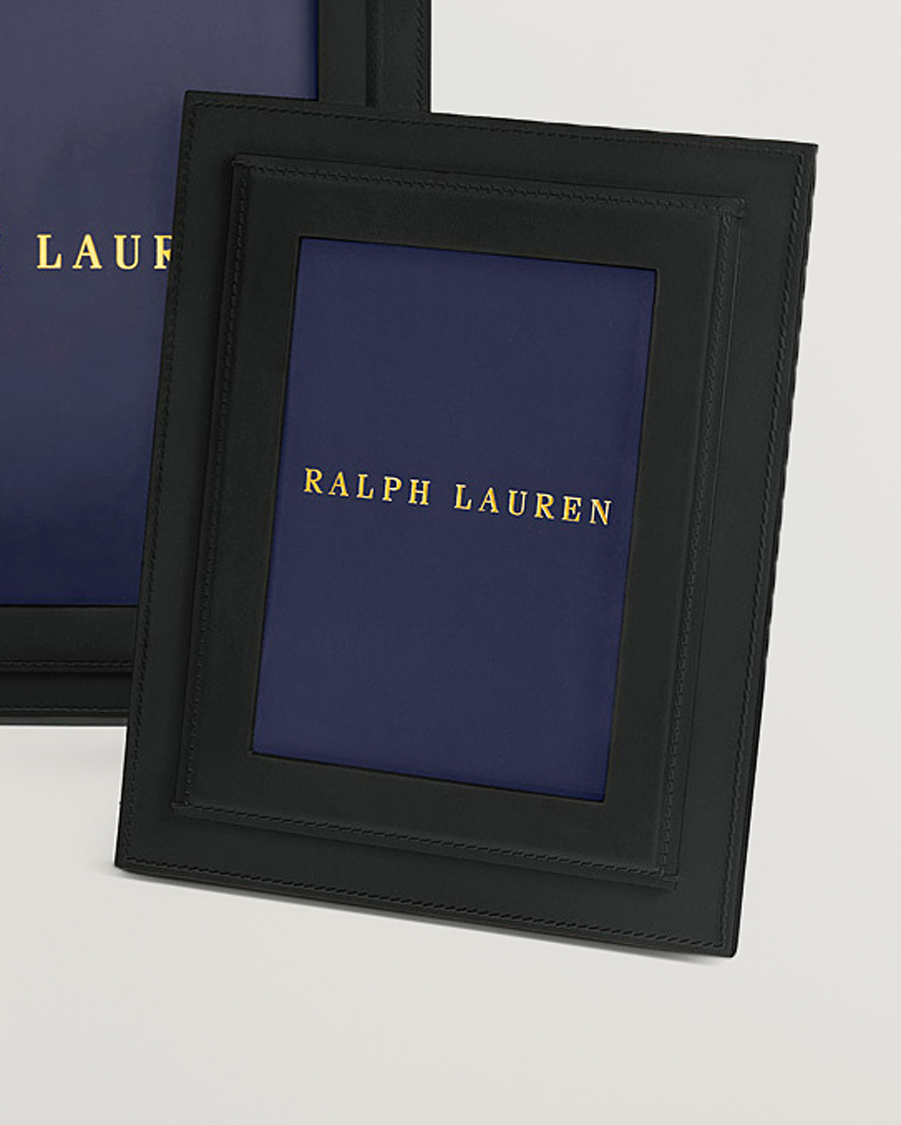 Hombres | Ralph Lauren Home Brennan 8x10 Photo Frame Black | Ralph Lauren Home | Brennan 8x10 Photo Frame Black
