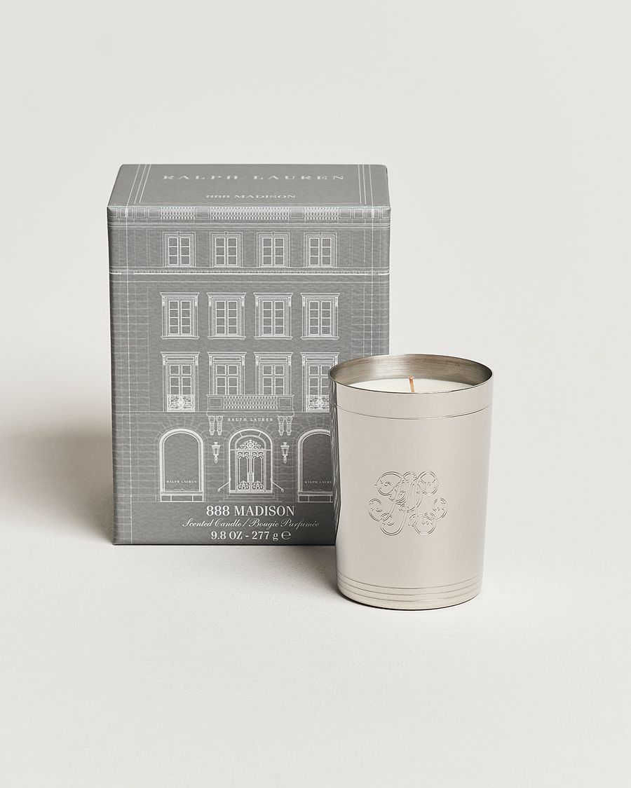 Hombres | Ralph Lauren Home 888 Madison Flagship Single Wick Candle Silver | Ralph Lauren Home | 888 Madison Flagship Single Wick Candle Silver