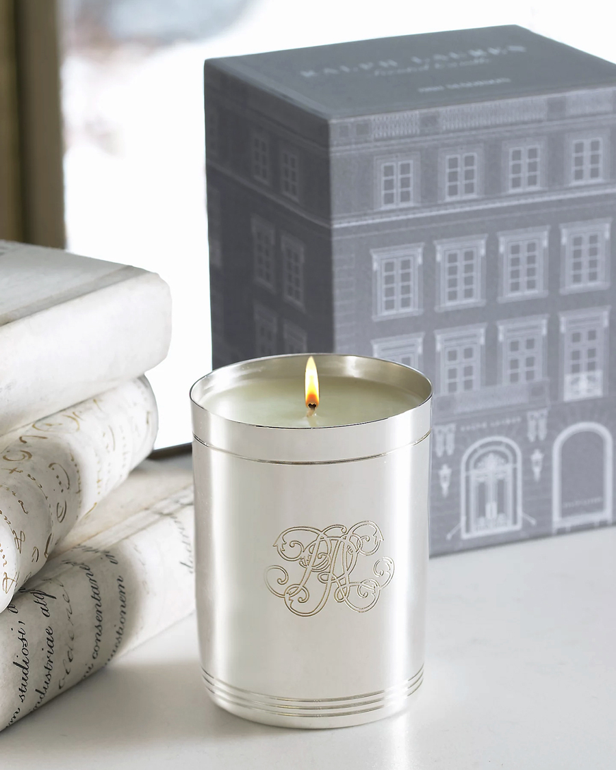 Hombres | Ralph Lauren Home 888 Madison Flagship Single Wick Candle Silver | Ralph Lauren Home | 888 Madison Flagship Single Wick Candle Silver