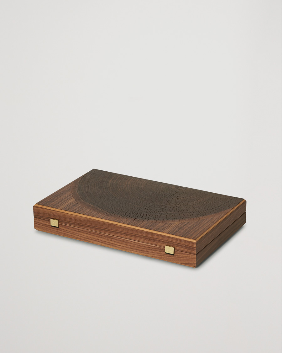 Hombres | Lifestyle | Manopoulos | Walnut Natural Tree Large Backgammon