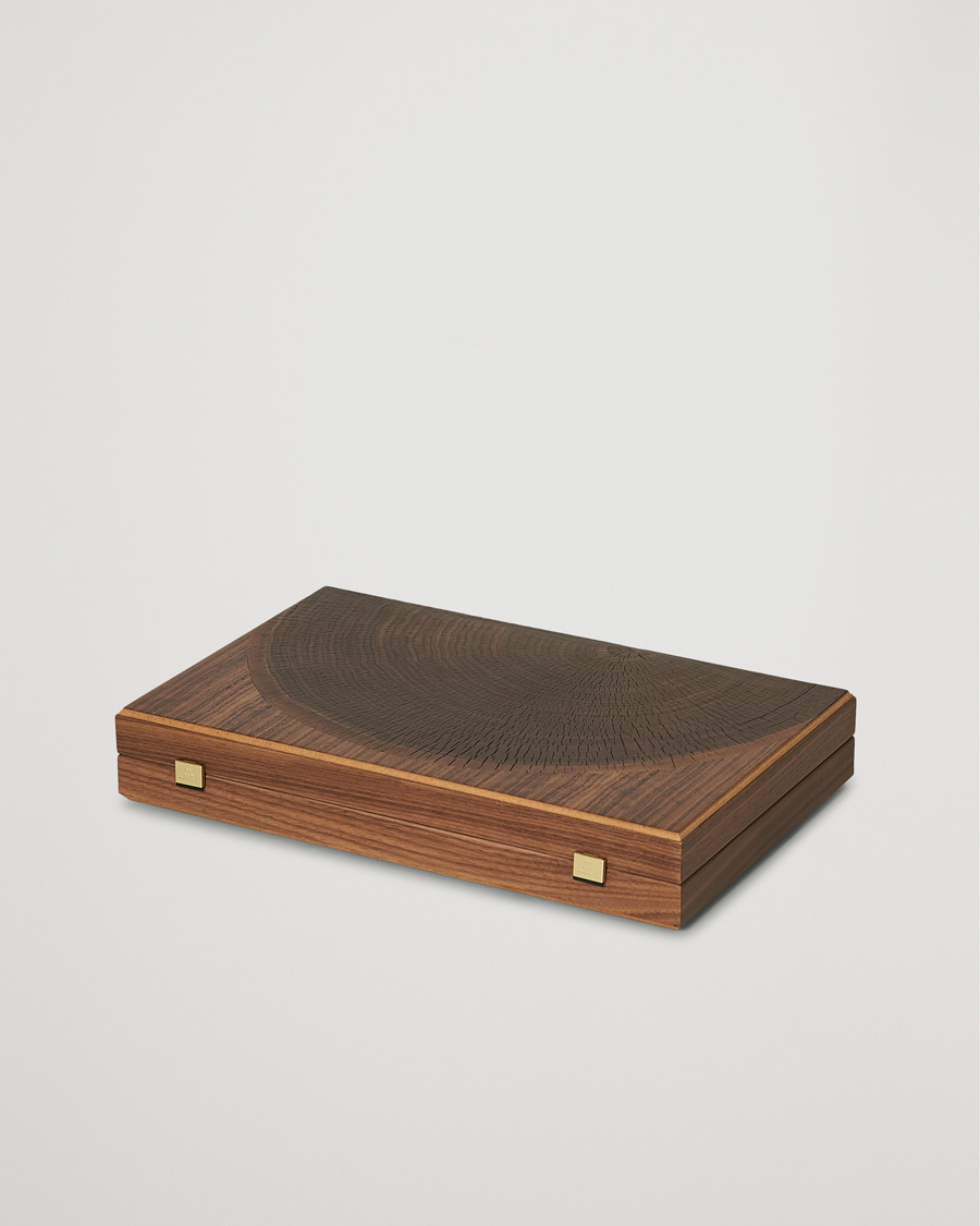 Hombres | Manopoulos Walnut Natural Tree Large Backgammon | Manopoulos | Walnut Natural Tree Large Backgammon