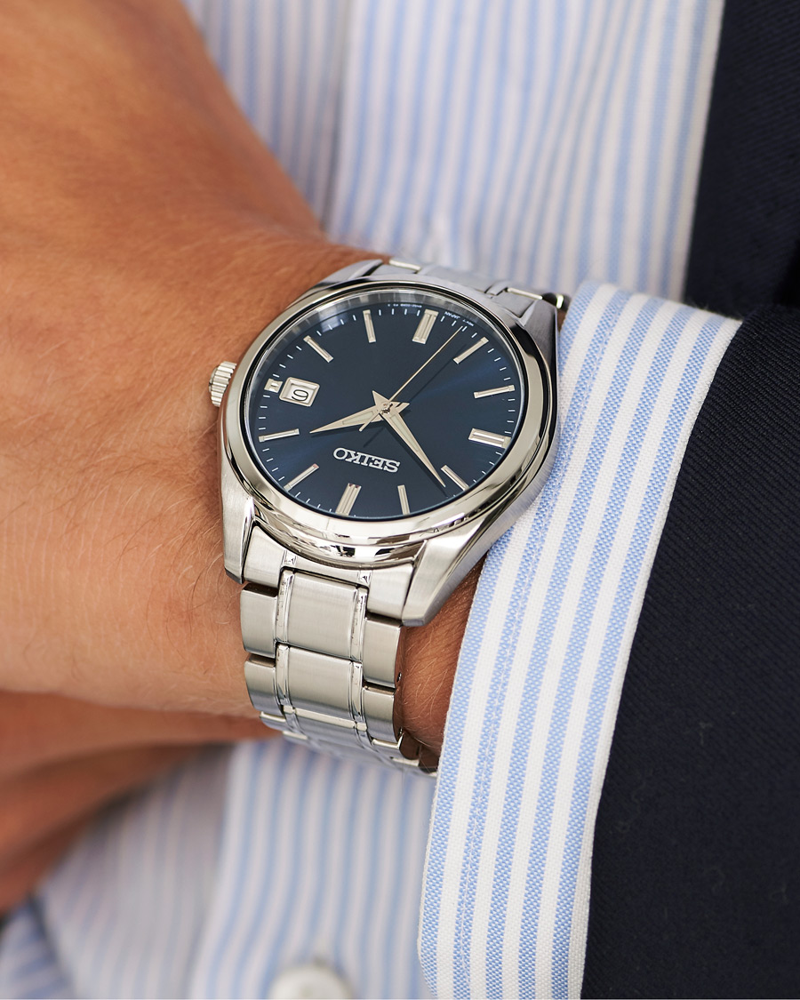 Hombres | Relojes | Seiko | Sapphire 40mm Steel Blue Dial