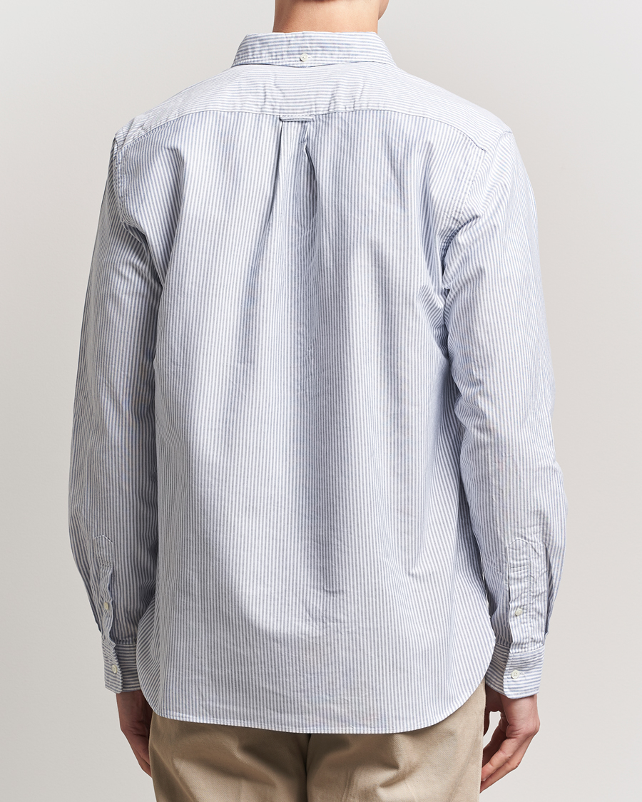Hombres | Camisas | BEAMS PLUS | Oxford Button Down Shirt Blue Stripe
