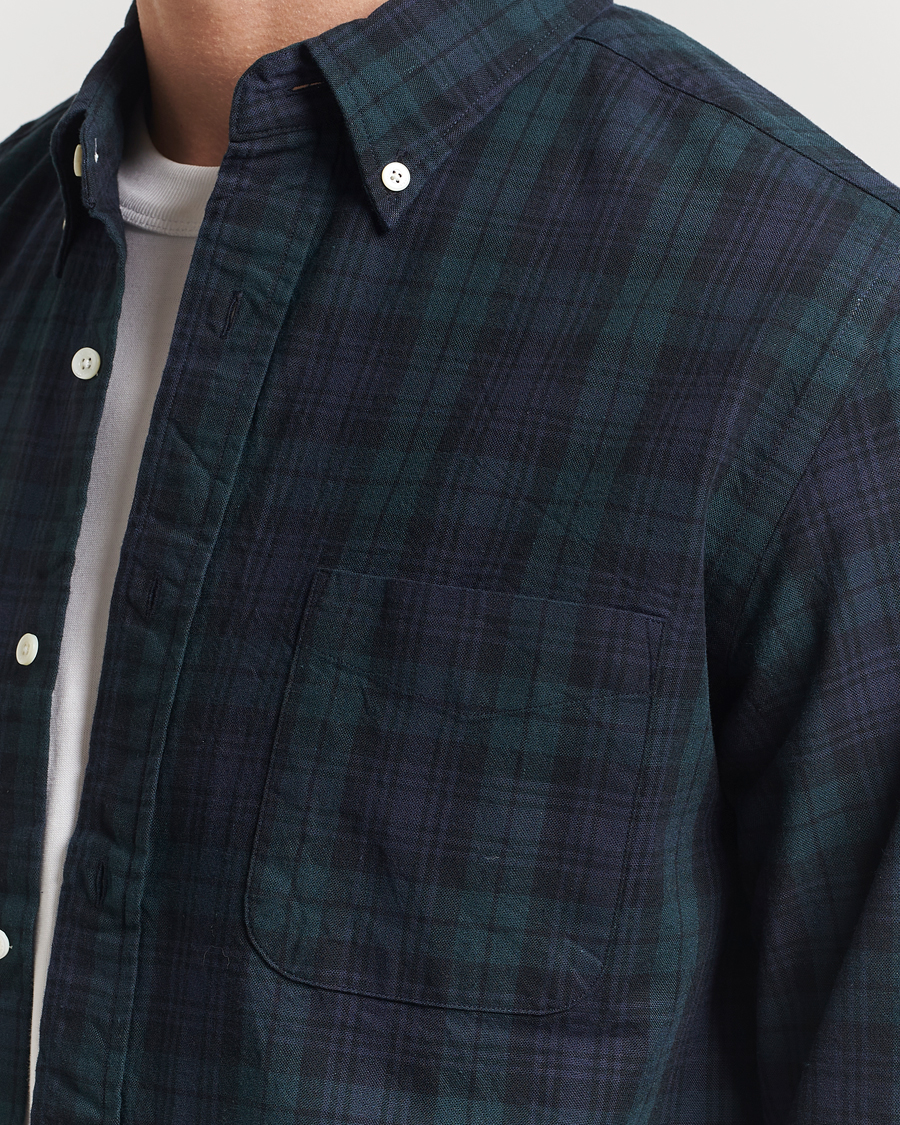 Hombres | Camisas | BEAMS PLUS | Button Down Shirt Black Watch Check