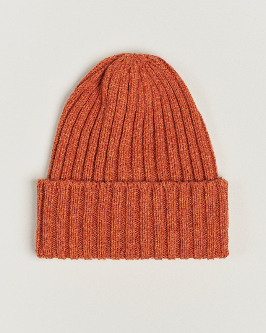 Hombres | BEAMS PLUS Wool Watch Cap Orange | BEAMS PLUS | Wool Watch Cap Orange